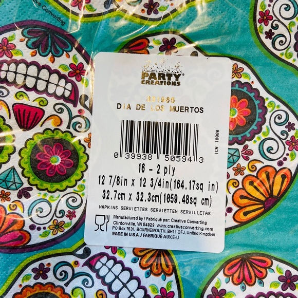 Halloween Bundle Lot 3 plate set 9 napkin set new - Picture 3 of 8